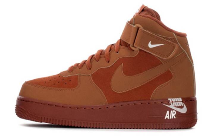 Nike Nike Air Force 1 Mid Dark Russet Guava Ice