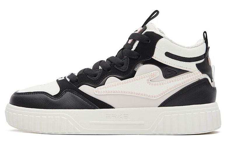 Erke Cake Abrasion Resistant Lightweight Wear resistant And Lightweight Mid top Skateboard Shoes Women's