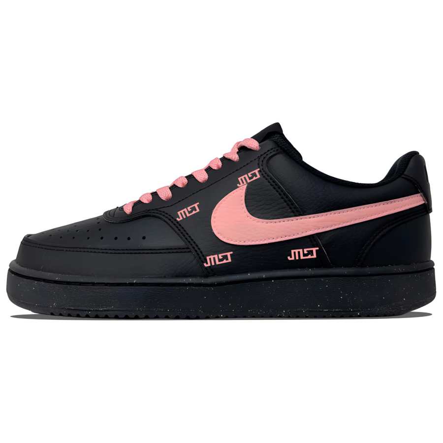 Nike Nike Court Vision Low Slip Resistant Abrasion Resistant Low top Skateboard Shoes Unisex Cherry Blossom Pink