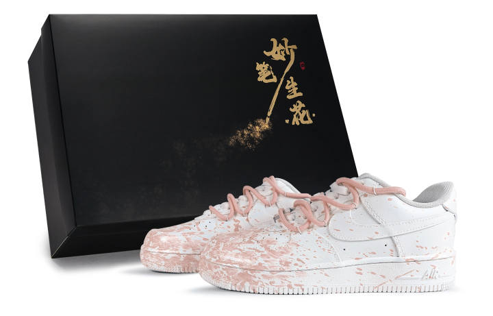 Nike Nike Air Force 1 Skateboard Shoes Unisex Low Top Pink