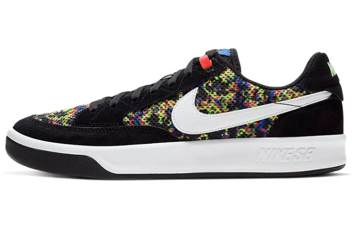 Nike Nike SB Adversary Fabric Coverage Low top Skateboard Shoes Men's Black Green