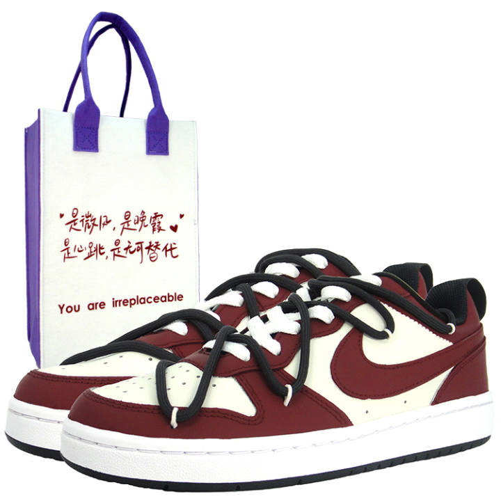 Nike Nike Court Borough Transforming 110 Leather Slip Resistant Abrasion Resistant Slip Resistant Abrasion Resistant Low top