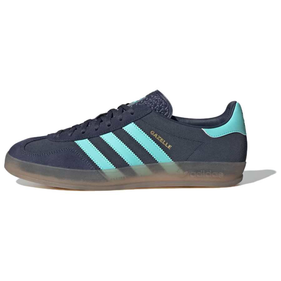 Adidas Originals GAZELLE INDOOR Soft And Comfortable Low top Skateboard Shoes Unisex Blue