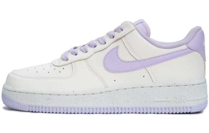 Nike Nike Air Force 1 Butter Grape Slip Resistant Lightweight Non slip Lightweight Low top Skateboard Shoes Women's
