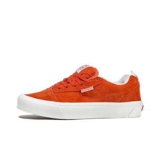 HOMDOON Coverage Abrasion Resistant Coverage Abrasion Resistant Low top Skateboard Shoes Unisex Dirty Orange