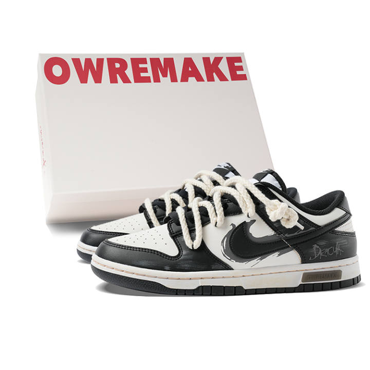 Nike Nike Dunk Slip Resistant Abrasion Resistant Slip Resistant Abrasion Resistant Low top Skateboard Shoes Unisex