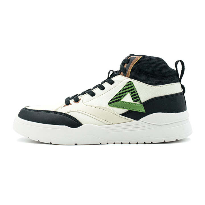 PEAK PEAK Thermal Cushioning High top Skateboard Shoes Men's White Black