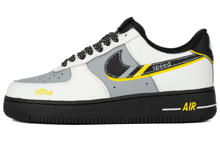 Nike Nike Air Force 1 7 Speed WS Low top Skateboard Shoes Unisex Bright Yellow