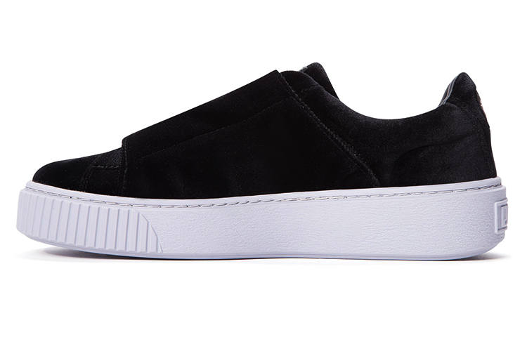 PUMA PUMA Basket Platform Strap 'Black And White' Women's