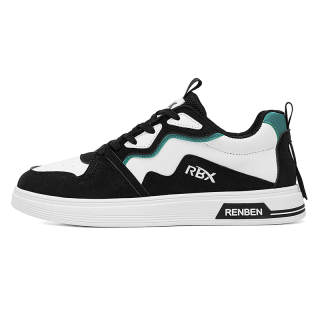 RENBEN Slip Resistant Abrasion Resistant Low top Skateboard Shoes Men's