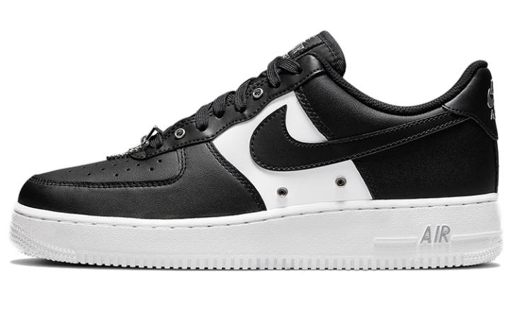 Nike Nike Air Force 1 Low '07 Prm Black White Metallic Silver