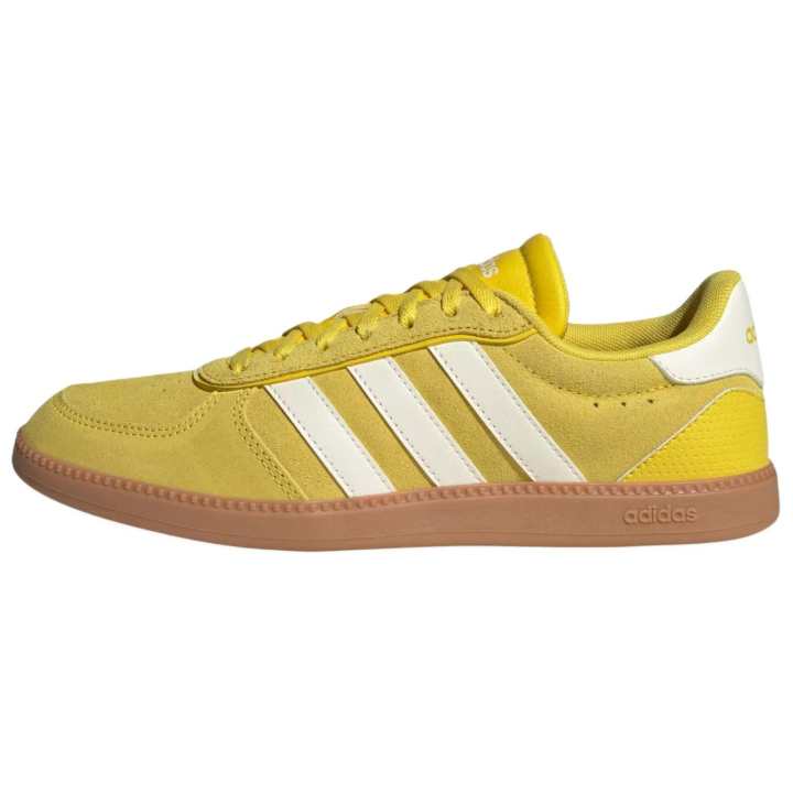 Adidas Adidas BREAKNET SLEEK Breathable Support Breathable Support Skateboard Shoes Women's Yellow White