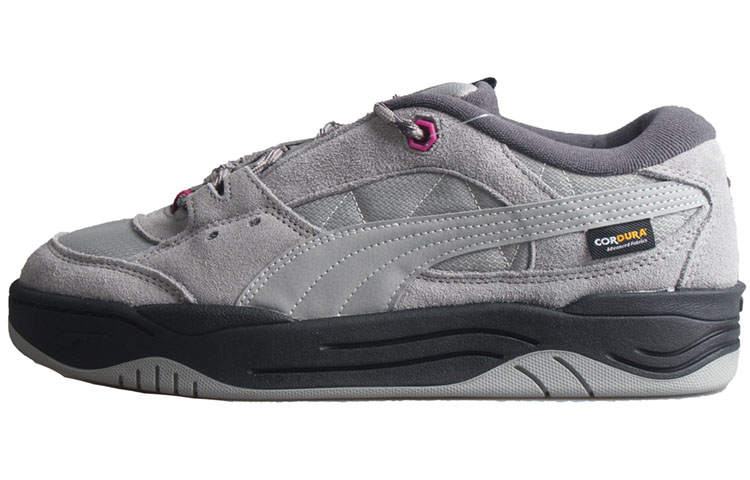 PUMA Unisex Adult 180 Cordura Low top Skateboard Shoes Unisex Gray Black