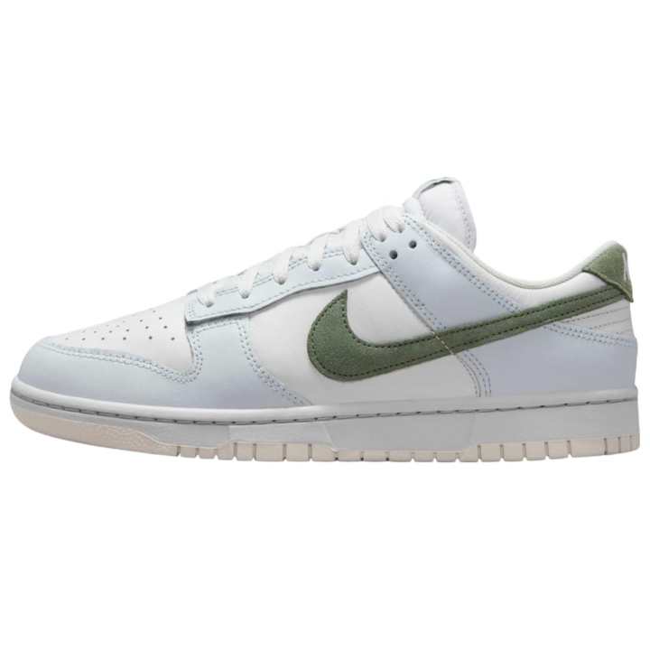Nike Nike Dunk Abrasion Resistant Low top Skateboard Shoes Unisex Silver White