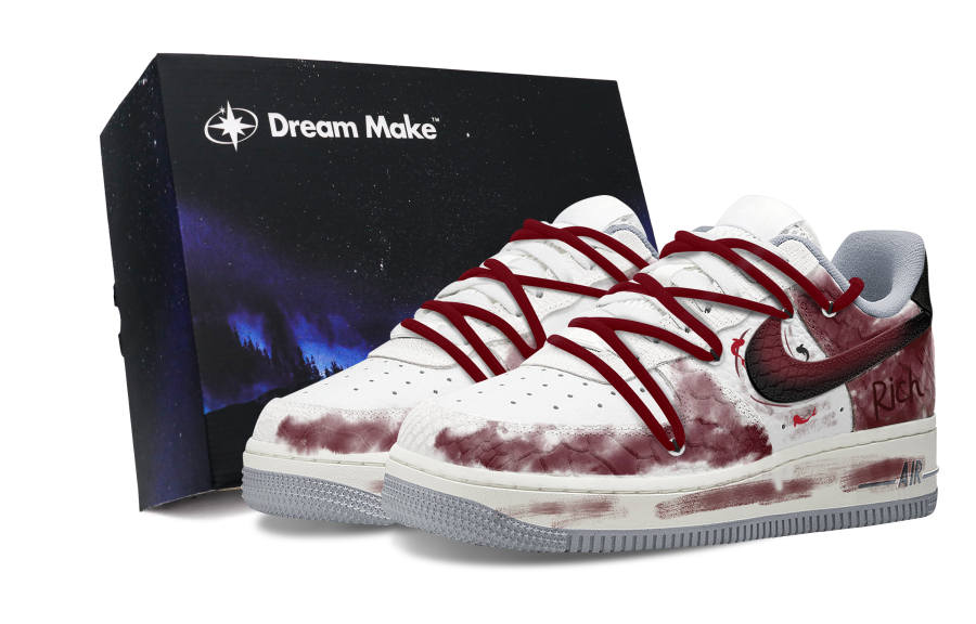 Nike Nike Skateboard Shoes Women's Low Top White/Burgundy