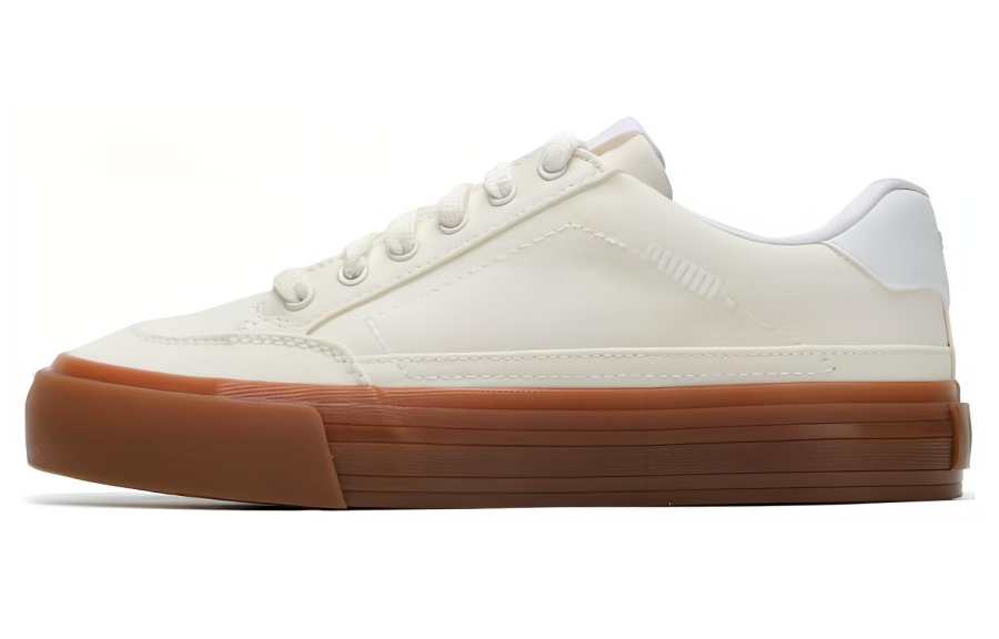 PUMA PUMA Capris Leather Skateboarding Sneakers 'White'