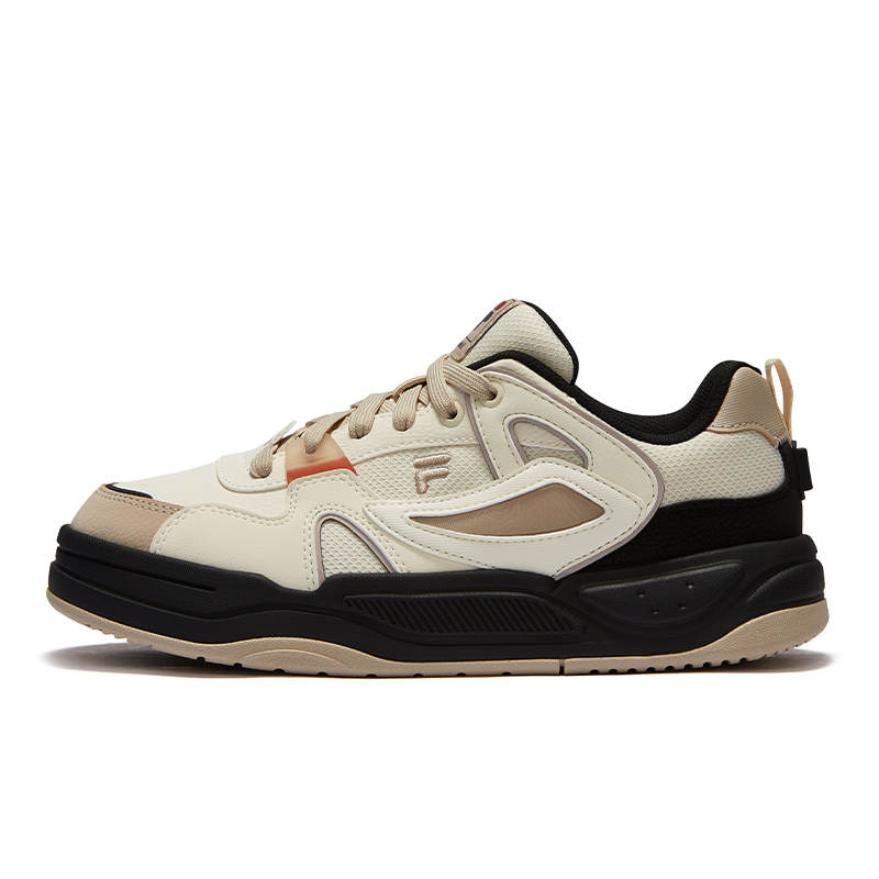 FILA FUSION BANK II Low top Skateboard Shoes Women's White Yellow