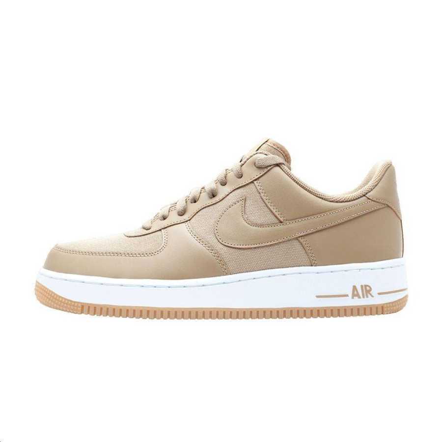 Nike Nike Air Force 1 Comfortable Cushioning, Wear Resistant Low top Skateboard Shoes Unisex Brown