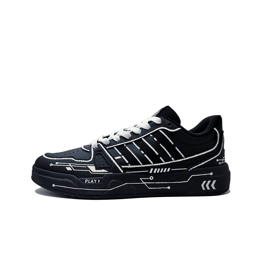 Adidas Adidas LITE BALLER Mechanical Pioneer MH Project Abrasion Resistant Low top Skateboard Shoes Unisex Black