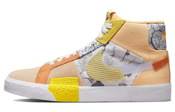Nike Nike Blazer SB Premium 'Paisley' Slip Resistant, Abrasion Resistant, Lightweight