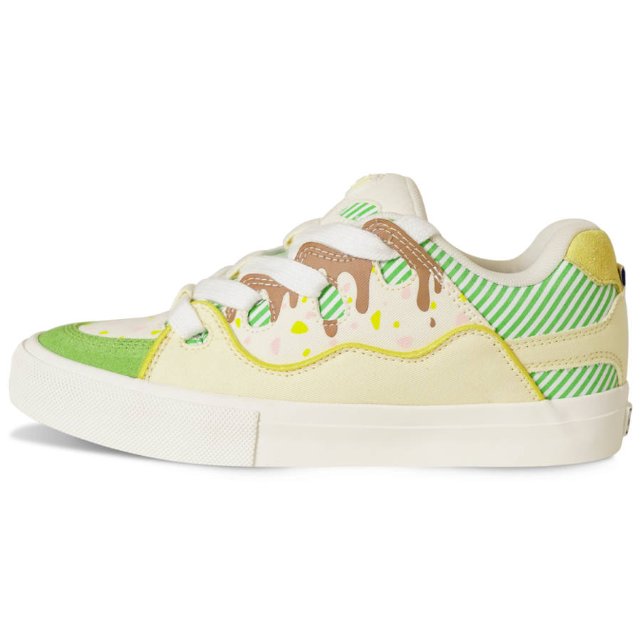 Ollieskate Abrasion Resistant Cushioning Low top Skateboard Shoes Unisex