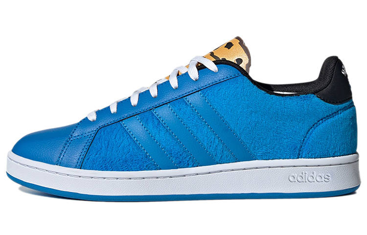 Adidas Neo x SESAME STREET GRAND COURT Casual Slip Resistant, Abrasion Resistant, Lightweight Low top Skateboard Shoes