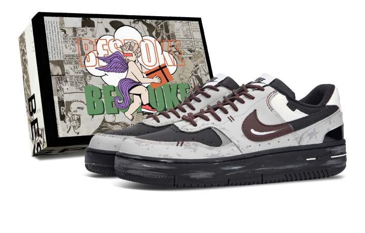 Nike Nike Gamma Force Rum Journal Slip Resistant Slip Resistant Low top Skateboard Shoes Women's Coffee