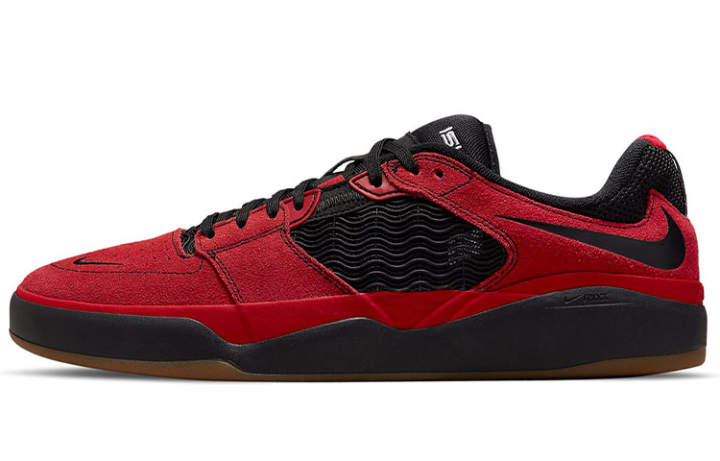Nike Nike SB Ishod Varsity Red Comfortable Slip Resistant, Abrasion Resistant, Lightweight Low top Skateboard Shoes Unisex