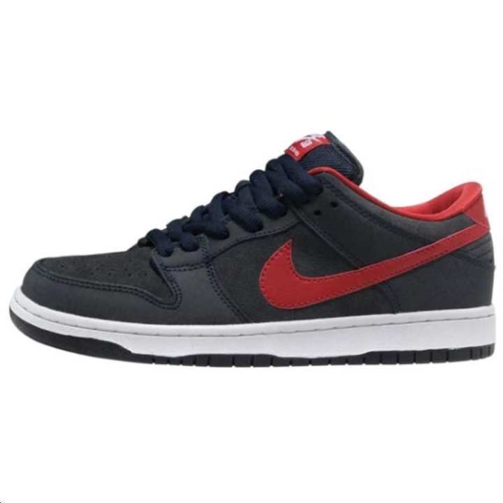 Nike Nike Sb Dunk Low Dark Obsidian Gym Red