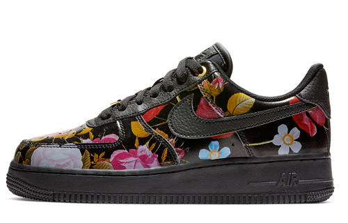 Nike Nike Air Force 1 Low Black Floral Women's