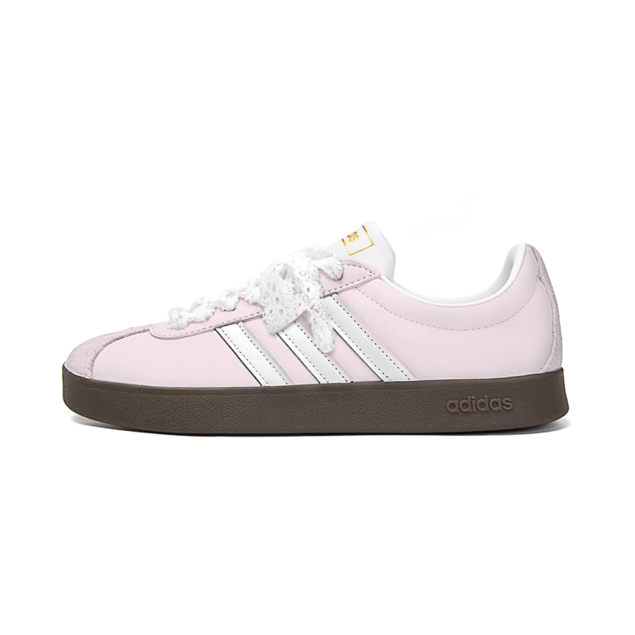 Adidas Adidas VL COURT 2.0 Peach Snow Mud Cushioning Abrasion Resistant Breathable Cushioning Abrasion Resistant Breathable