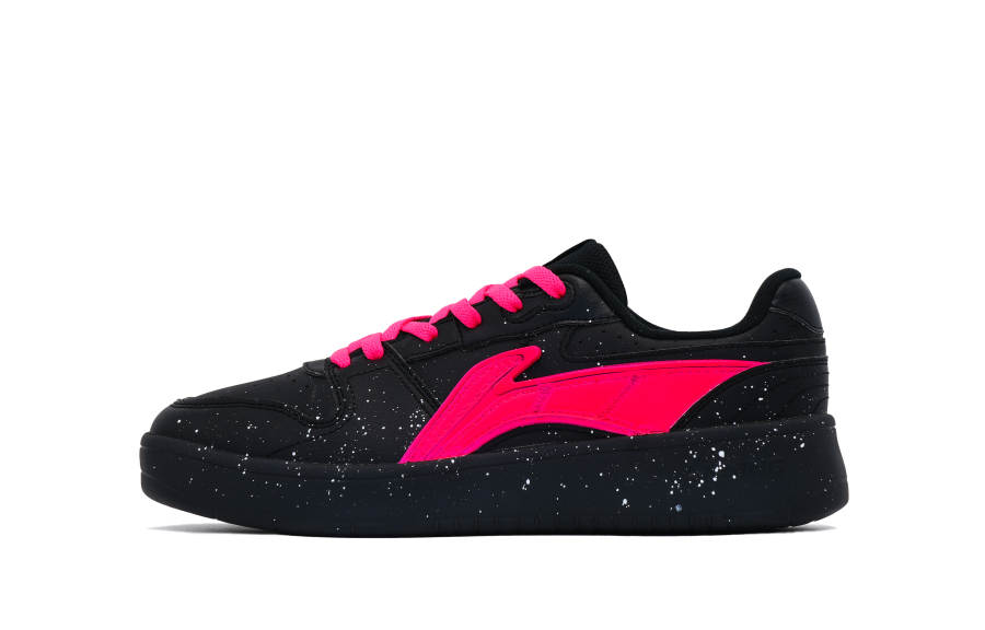 Li-Ning Li Ning Sycee V2 Lightweight Height Increasing Low top Skateboard Shoes Men's Black Pink