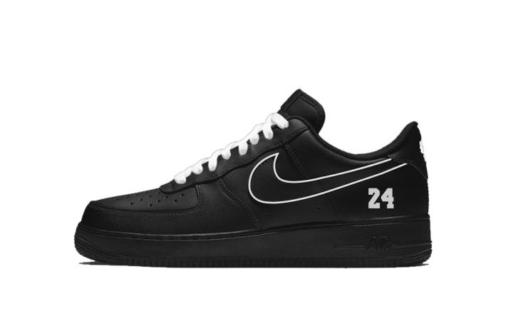Nike Nike Air Force 1 Dark Matter Thermal Cushioning Abrasion Resistant Low top Skateboard Shoes Unisex Black White
