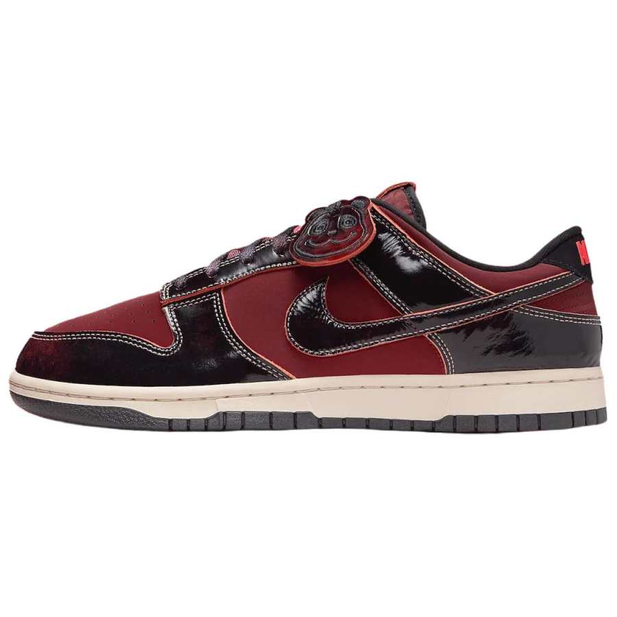 Nike Nike Dunk Slip Resistant Abrasion Resistant Low top Skateboard Shoes Unisex Red