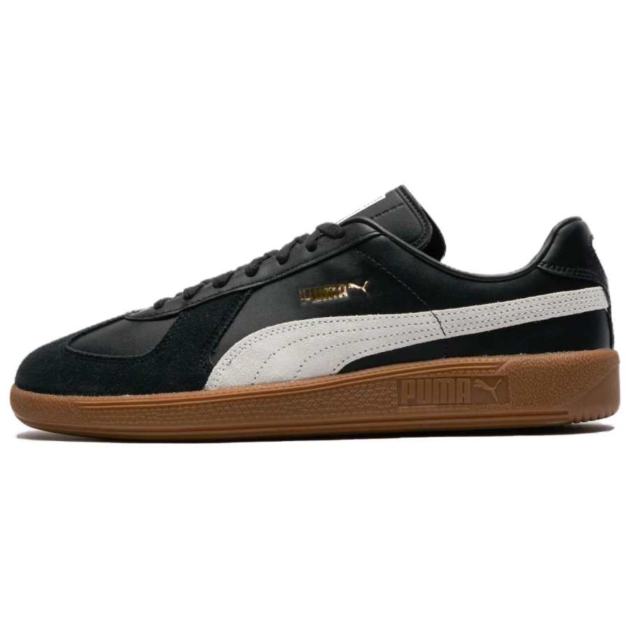 PUMA Army Trainer Suede Balance Low top Skateboard Shoes Unisex Black
