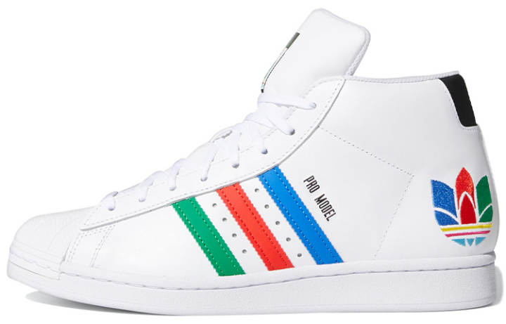 Adidas Adidas PRO Model 2G Synthetic Leather Slip Resistant Abrasion Resistant Slip Resistant Abrasion Resistant Mid top