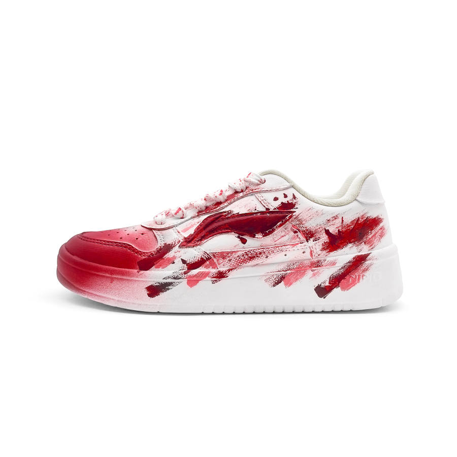 Li-Ning Li Ning Floating Boat Cushioning Slip Resistant Abrasion Resistant Cushioning Slip Resistant Abrasion Resistant Low top