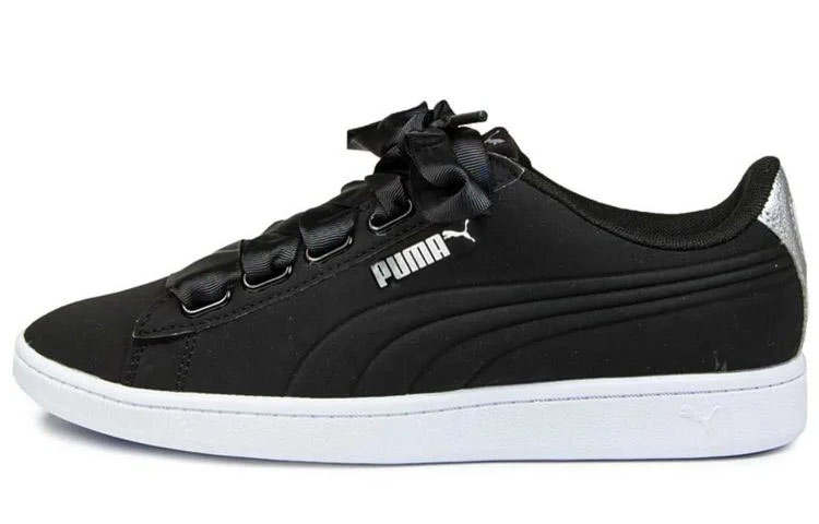 PUMA Vikky Ribbon Vt 'Black Silver' Women's