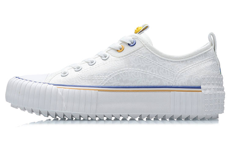 Li-Ning Disney x Li Ning Abrasion Resistant Breathable Abrasion Resistant Breathable Low top Skateboard Shoes Women's White