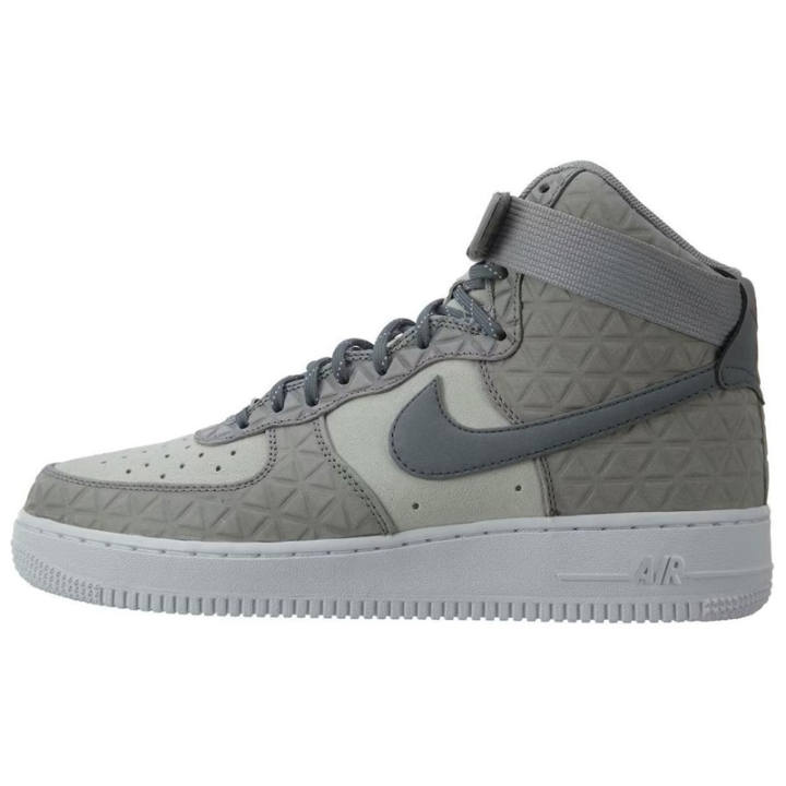 Nike Nike Air Force 1 Hi Prm Suede Matte Silver Cool Grey Women's