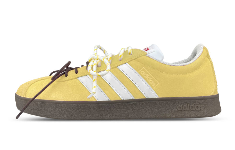 Adidas Neo VL Court Lifestyle Low top Skateboard Shoes Unisex Yellow