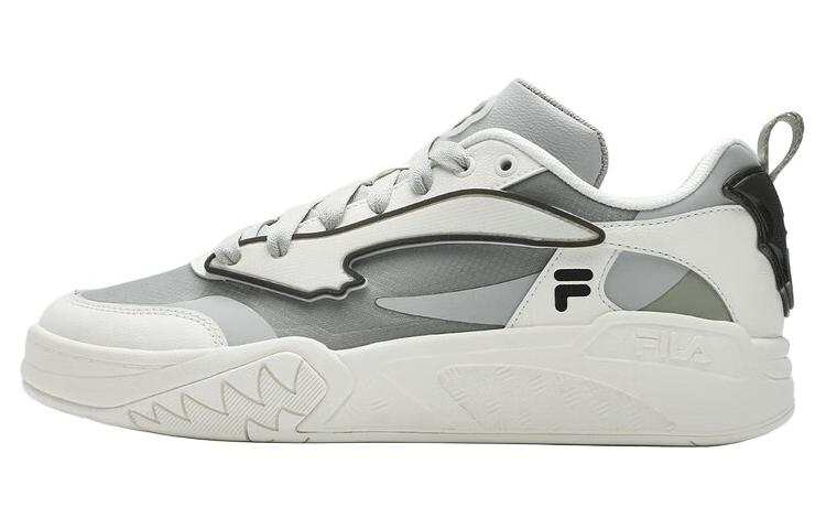 FILA FUSION DESPERADO LOW Comfortable Low top Skateboard Shoes Men's White Gray
