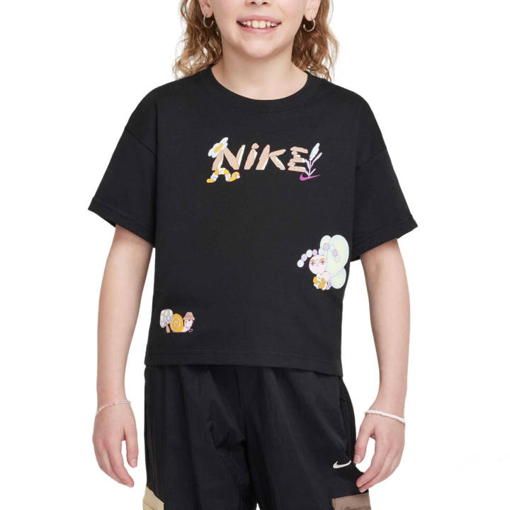 Nike Nike T Shirt Sportswear Black Kids'