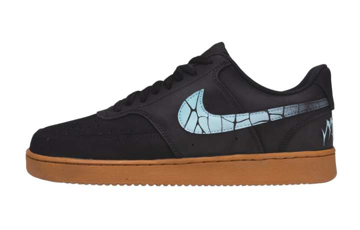 Nike Nike Court Vision 1 Skateboard Shoes Unisex Low Top Black/Blue