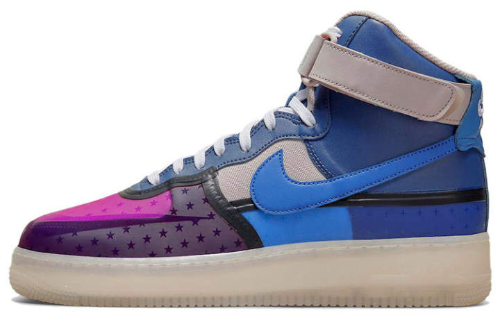 Nike Nike Air Force 1 High '07 Premium Thunder Blue Pink Prime