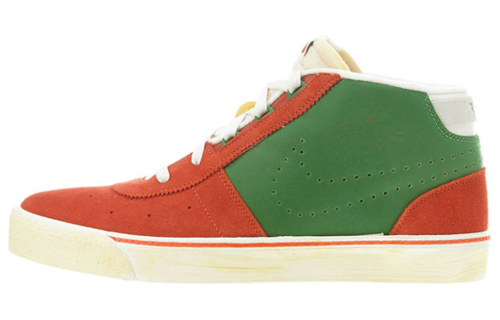 Nike Nike Hachi ND Slip Resistant Abrasion Resistant Mid top Skateboard Shoes Men's Orange Green