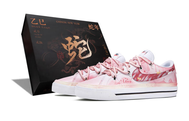 Nike Nike Court Legacy Abrasion Resistant Low top Skateboard Shoes Unisex Pink