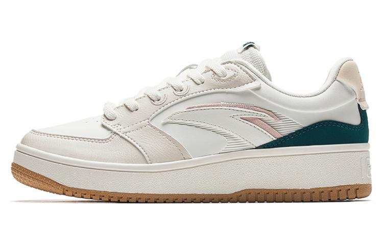 Anta Slip Resistant Cushioning Low top Skateboard Shoes Women's Ivory White