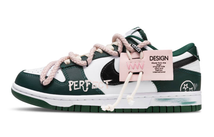 Nike Nike Dunk Green Dreamy Cushioning Abrasion Resistant Height Increasing Cushioning Abrasion Resistant Height Increasing