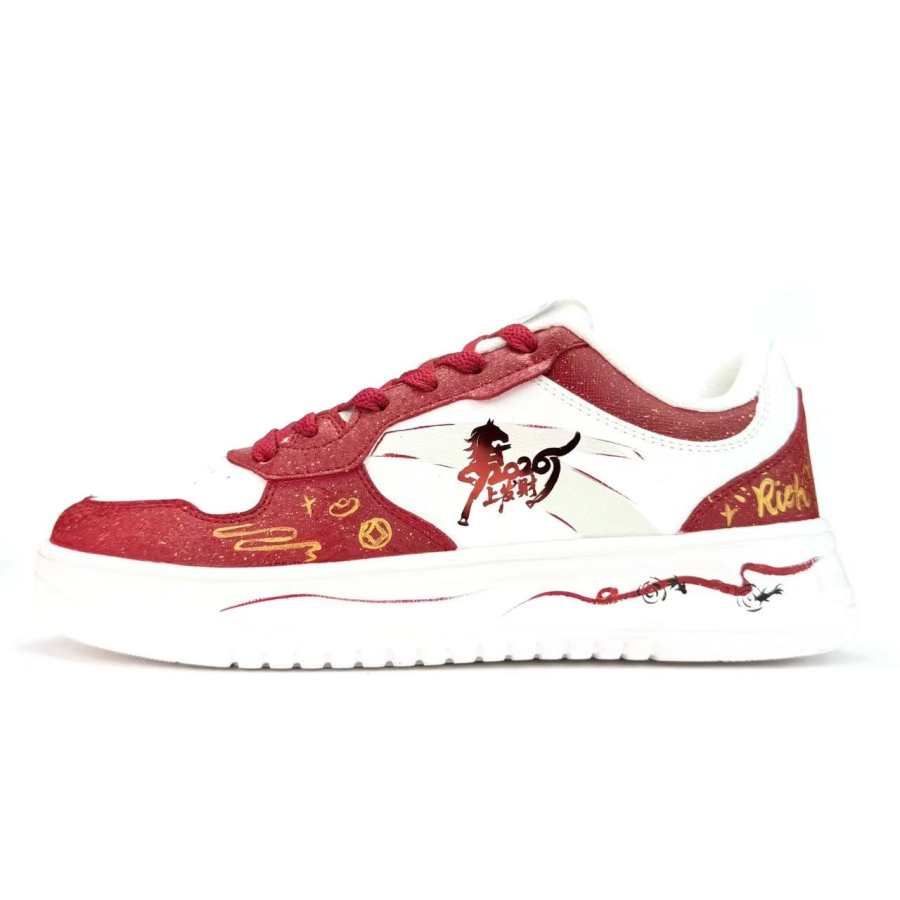 Anta Instant Prosperity Casual Fashion Spring Summer Hand Drawn Graffiti Ink Splatter
